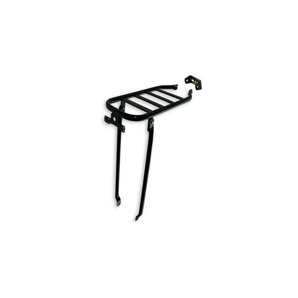 Steco porte-bagages arrière (PTT) tube rond axe plat noir