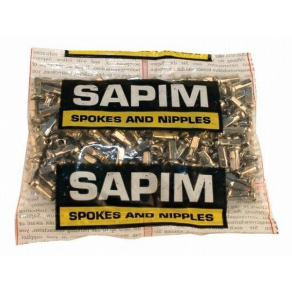 Sapim Spaak Nipple Rim 13 pour Spaak 14 - Silver (100 pièces)