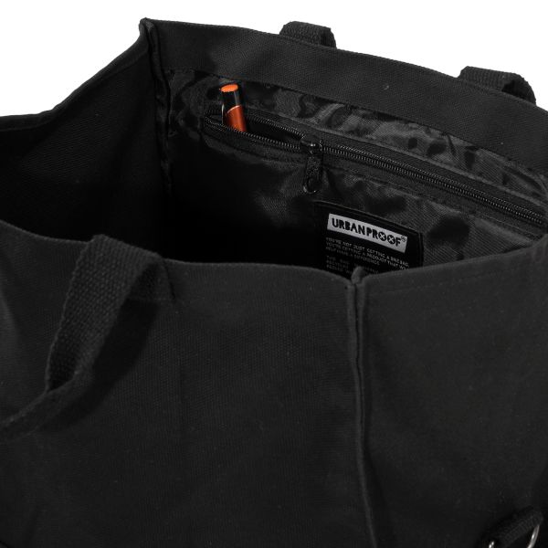 Dutchperfect urbanproof sac de transport city fourre-tout recyclé 22l noir