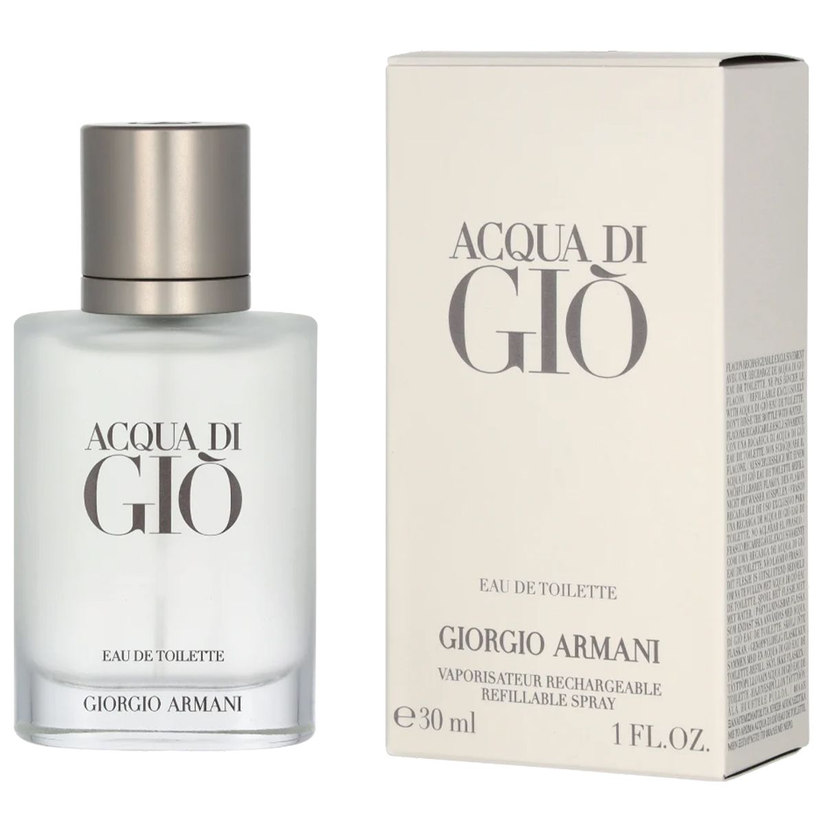 Giorgio armani acqua di gio homme eau de toilette vaporisateur 30ml homme rechargeable
