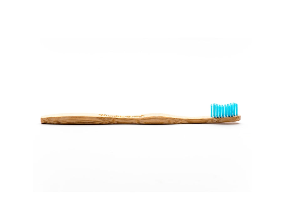 La humble co. brosse à dents en bambou - souple - bleu