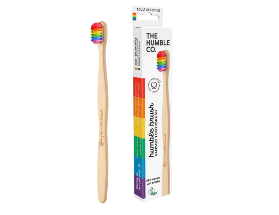 La humble co. brosse à dents en bambou - sensible - fière