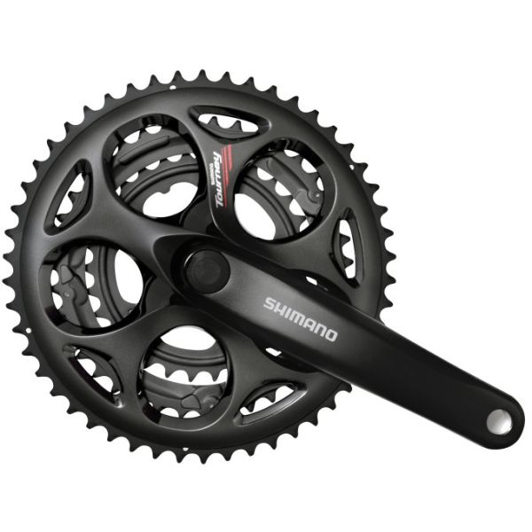 Shimano Craket Set 7 8 Speed Tourney FC-A073 170 50-39-30T avec Square Assie Black