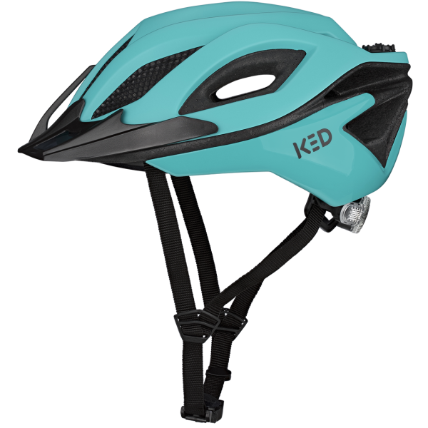 Casque de vélo Ked Spiri II tendance L (55-61cm) - bleu vert mat