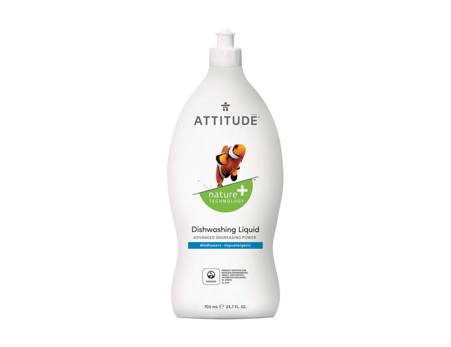 Attitude nature+ - liquide vaisselle fleurs sauvages - 700ml
