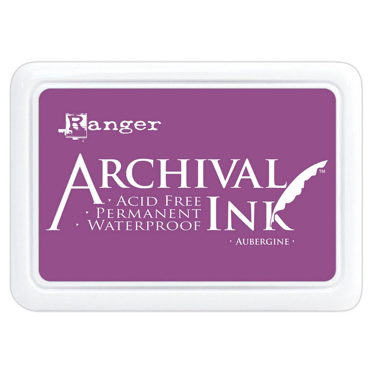 Ranger ink ranger • tampons encreurs d'archives aubergine