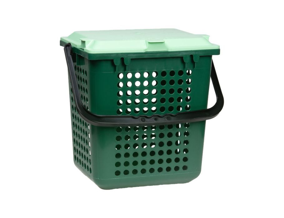 Biomat GFT Container Airbox avec trous d'air - 26 x 19,8 x 25,6 cm - 7l