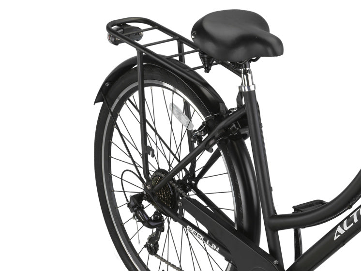 Altec Berlin 28 pouces 53 cm dames 7V Brakes en V Mat zwart