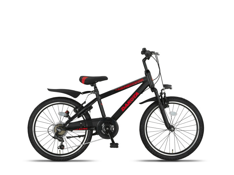 Altec dakota vtt 22 pouces garçons 7v v-brakes noir