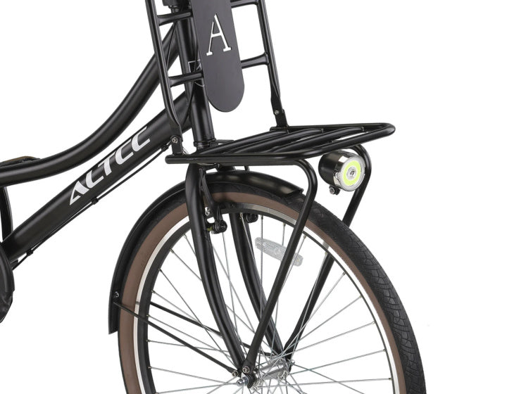 Altec dutch 28 pouces 57 cm dames 3v frein à rétropédalage noir mat