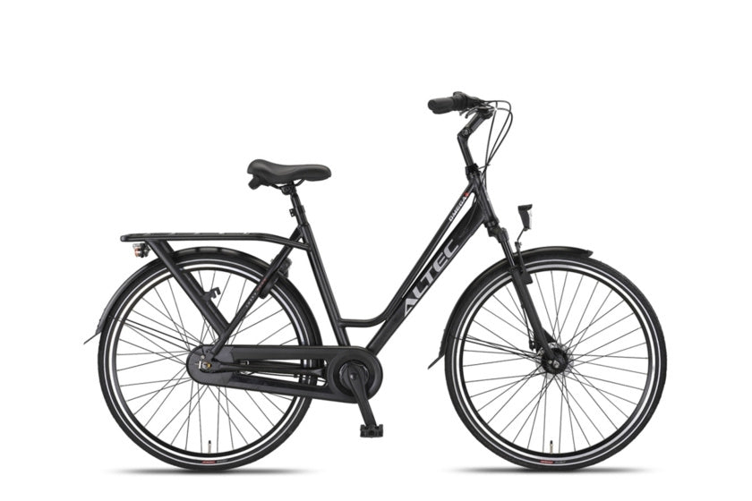 Altec Omega plus 28 pouces 56 cm dames 7V Rollerbrake Matt Zwart