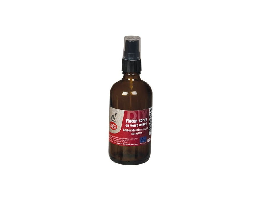 Flacon vaporisateur en verre La droguerie écologique - 100ml - ambre