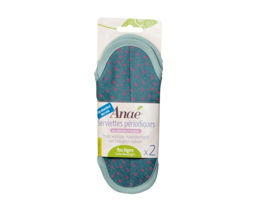 Serviettes hygiéniques lavables Anae - mini - 2 pcs. - cercles de serviettes
