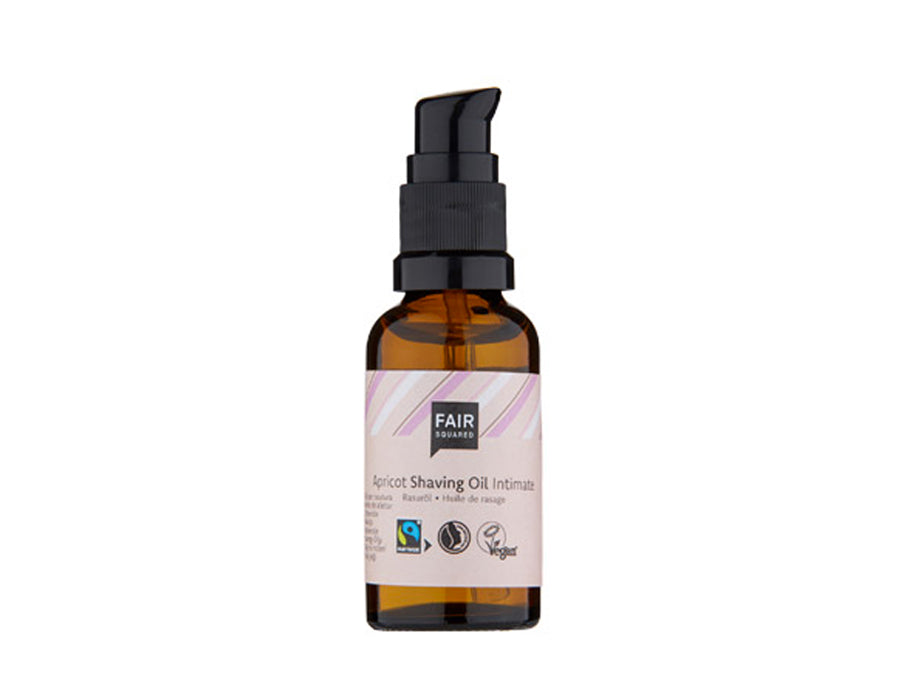 Huile de rasage d'abricot au carré juste - 30 ml