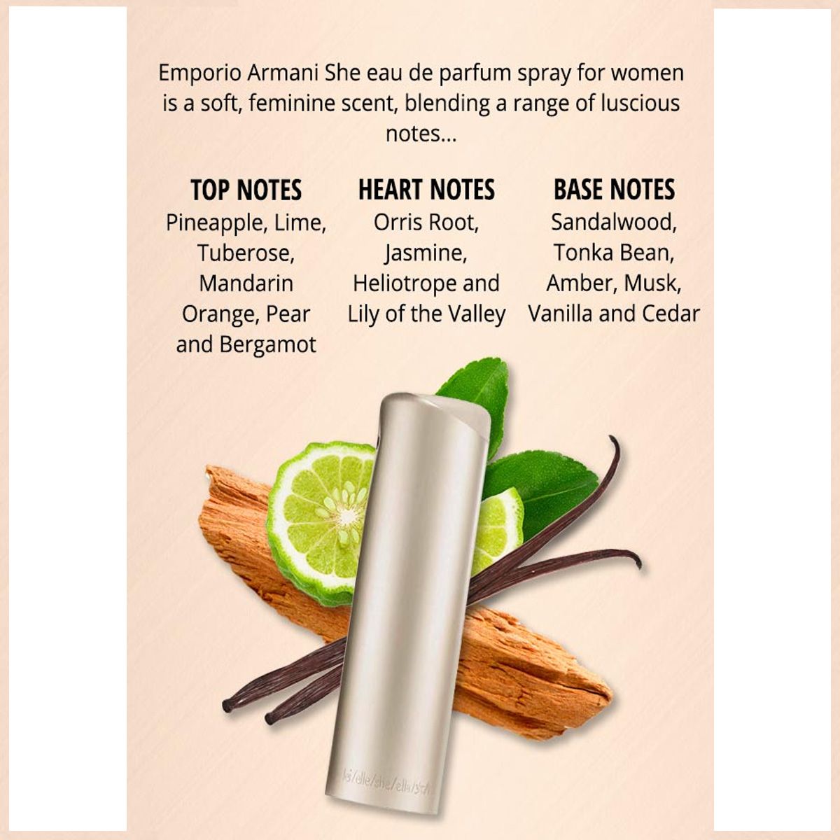Emporio Armani She eau de parfum vaporisateur 30 ml femme