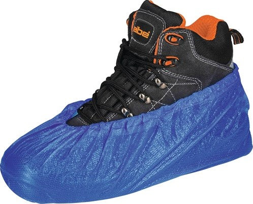 Couvre-chaussures Asatex | longueur env. 40 cm | hauteur env. 43 cm | bleu | catégorie psa i | 100 pièces - cpe-sfb cpe-sfb
