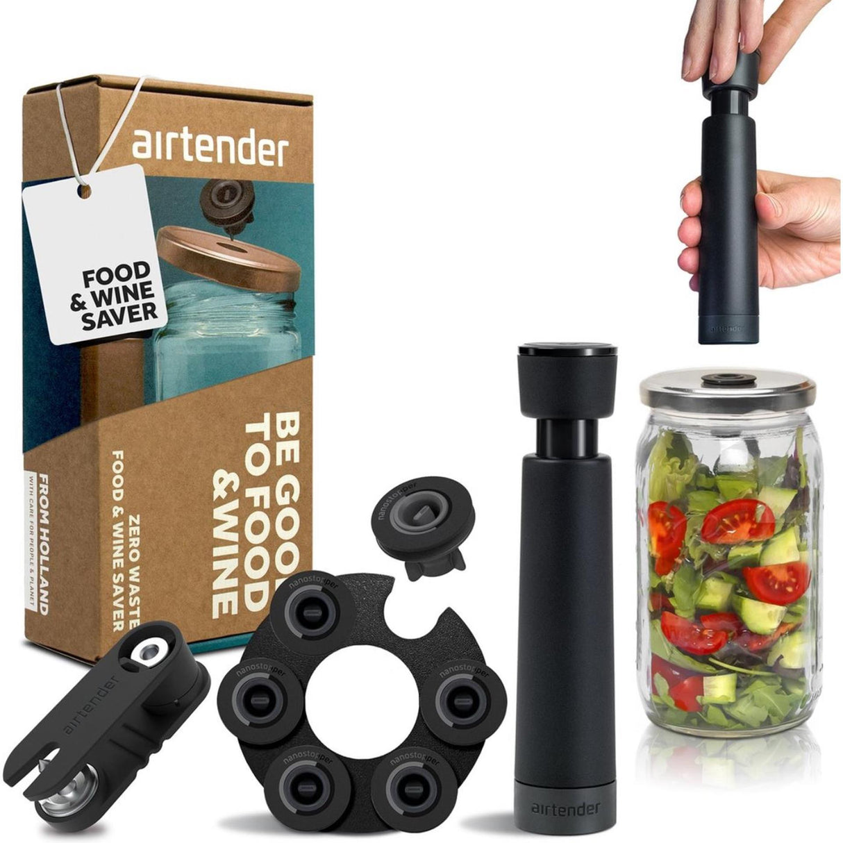 Coffret cadeau mets et vins Airtender