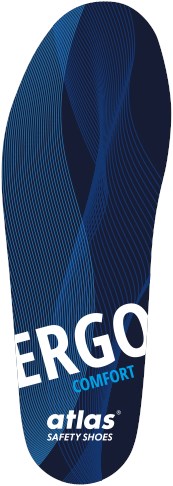 Semelle intérieure confort Atlas ergo | bleu | taille 38 - 4043692447803