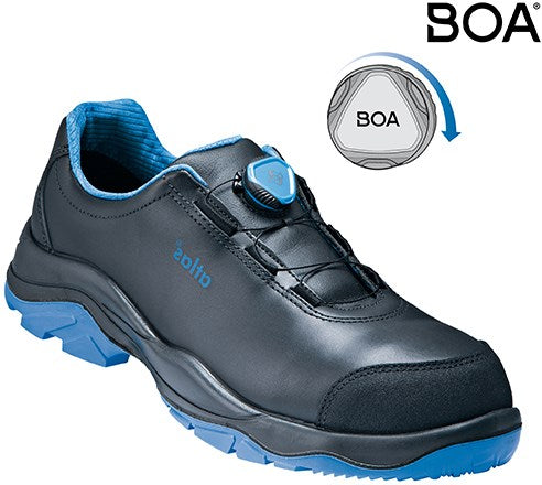 Chaussure de travail Atlas SL 9645 XP 2.0 boa basse S3 W12 | noir bleu | taille 36 - 00.012.122.36