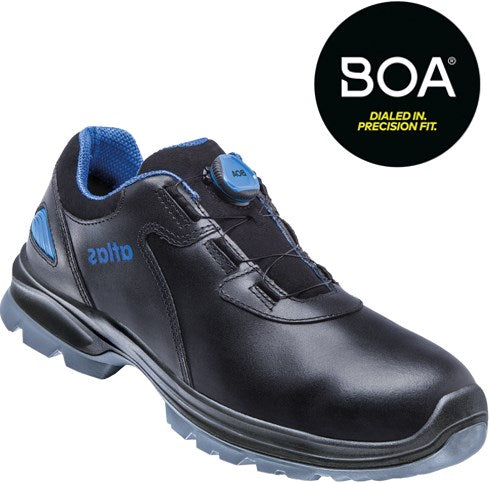 Chaussure de travail Atlas SL 9645 XP 2.0 boa basse S3 | noir bleu | taille 47 - 00.012.104.47