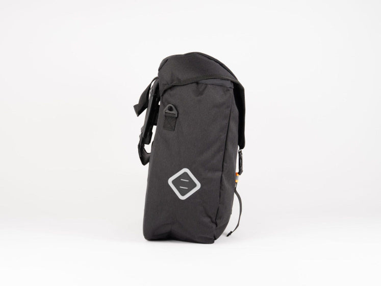 Atran Velo Zap Sac à vélo unique avec adaptateur AVS 25L noir