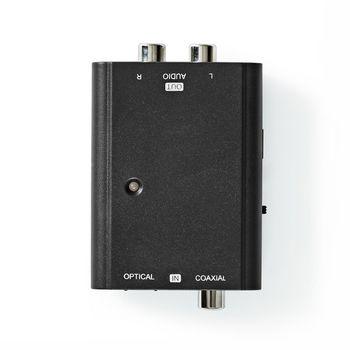 Convertisseur audio optique Nedis - optique coaxial vers tulipe