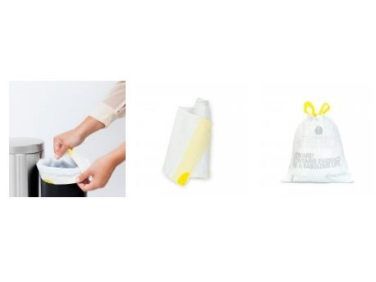 Sacs poubelle Brabantia parfaitement adaptés à 3l 20 pièces