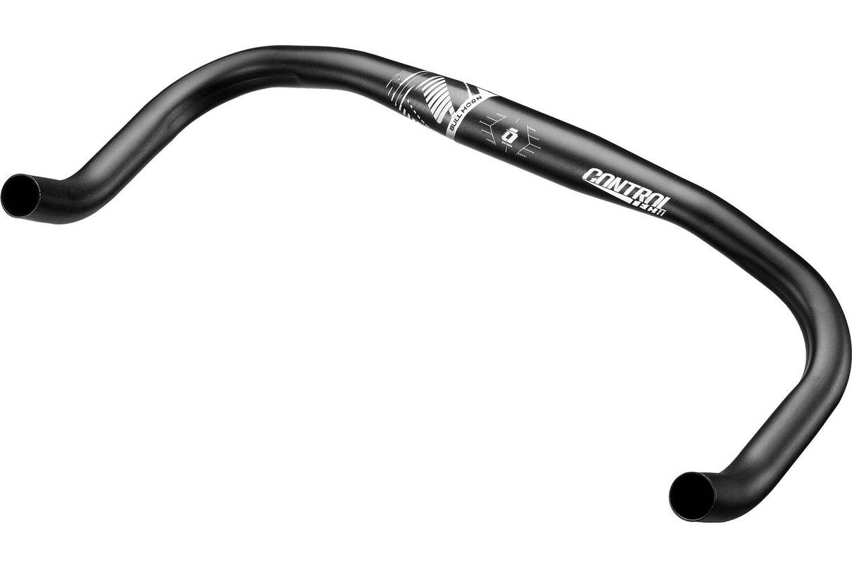 Controltech - guidon de base en corne de taureau tt 40cm