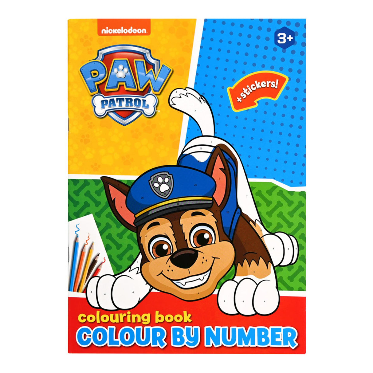 Gagne la Hollande couleur par numéro Paw Patrol