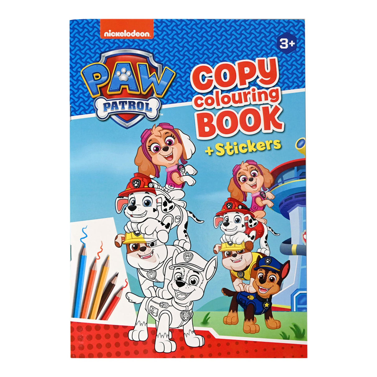Gagne la patrouille de patrouille Colorbook Holland avec des exemples de couleurs