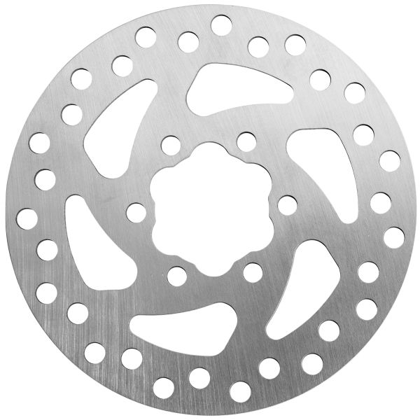 Disque de frein Elvedes BMX en acier inoxydable Ø120 mm avec 6 boulons de disque de frein