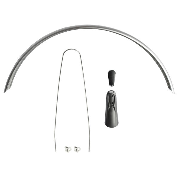 Fender arrière EuroFender Snello 46 mm - 28 pouces de fumée en titane