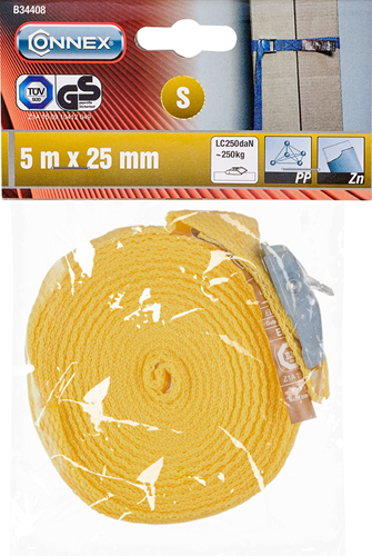 Sangle de tension Connex 5,0m 1 porte 250kg - b34408