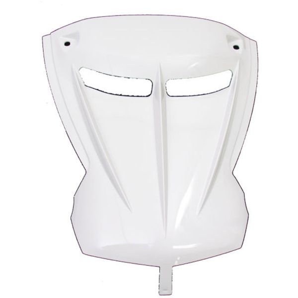 Bordure sous selle Peugeot Speedfight 2 blanc brillant