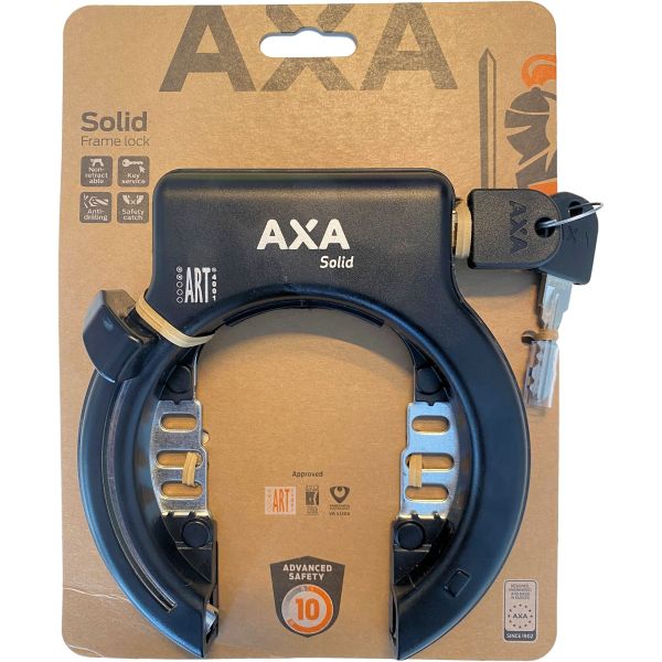 Antivol de cadre Axa support de garde-boue noir massif (carte)