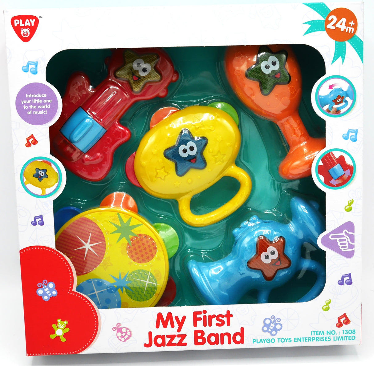 Playgo - mon premier groupe de jazz avec 5 jolis instruments