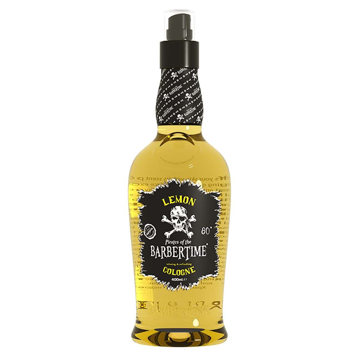 Barbertime eau de Cologne citron 400ml