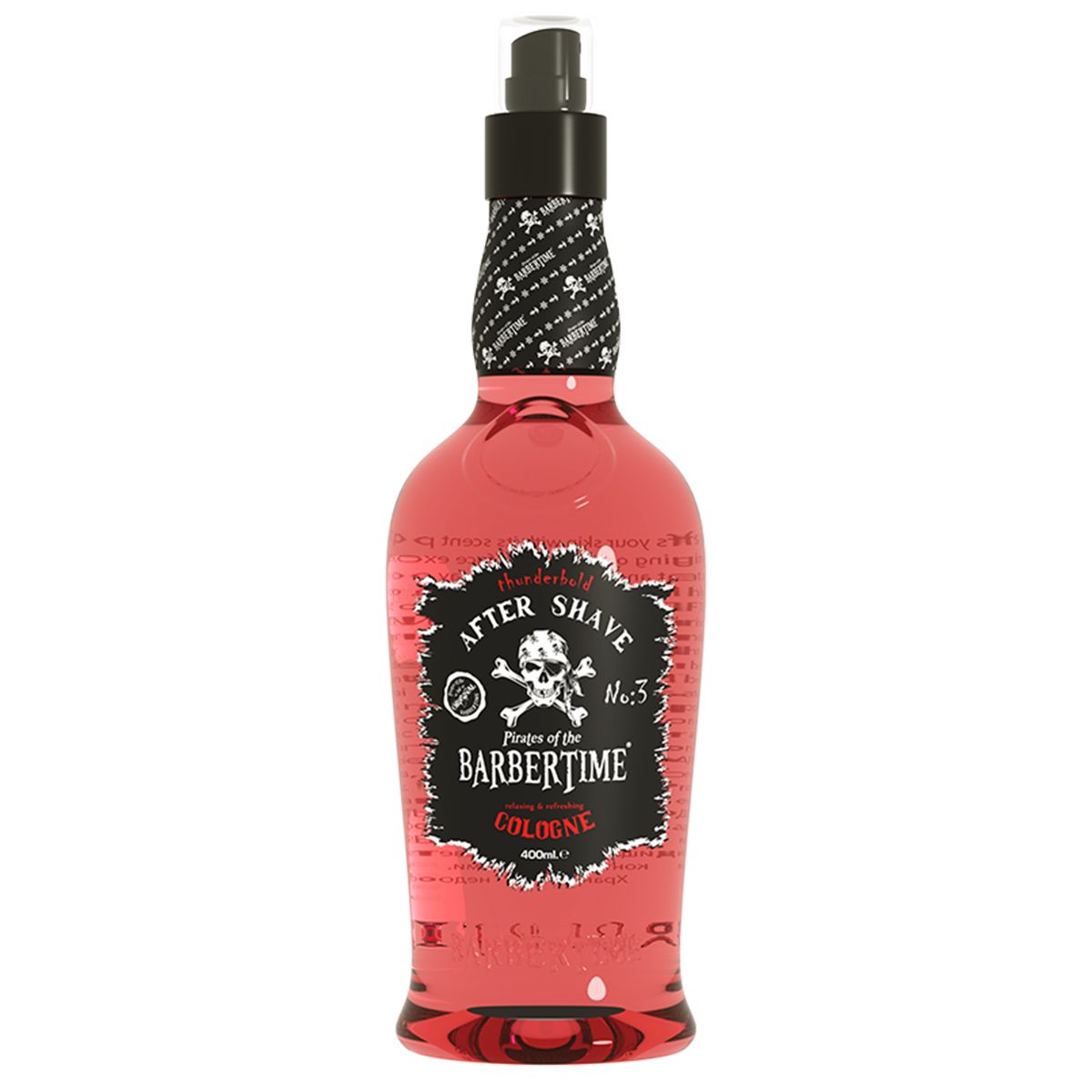 Barbertime eau de Cologne après rasage Thunderbolt n°3 400ml