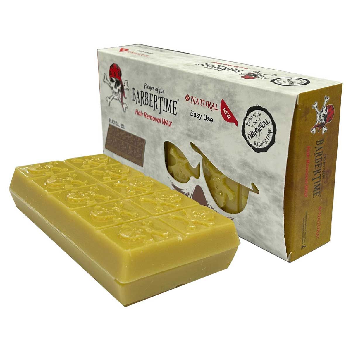 Cire d'épilation Barbertime naturelle 500gr.