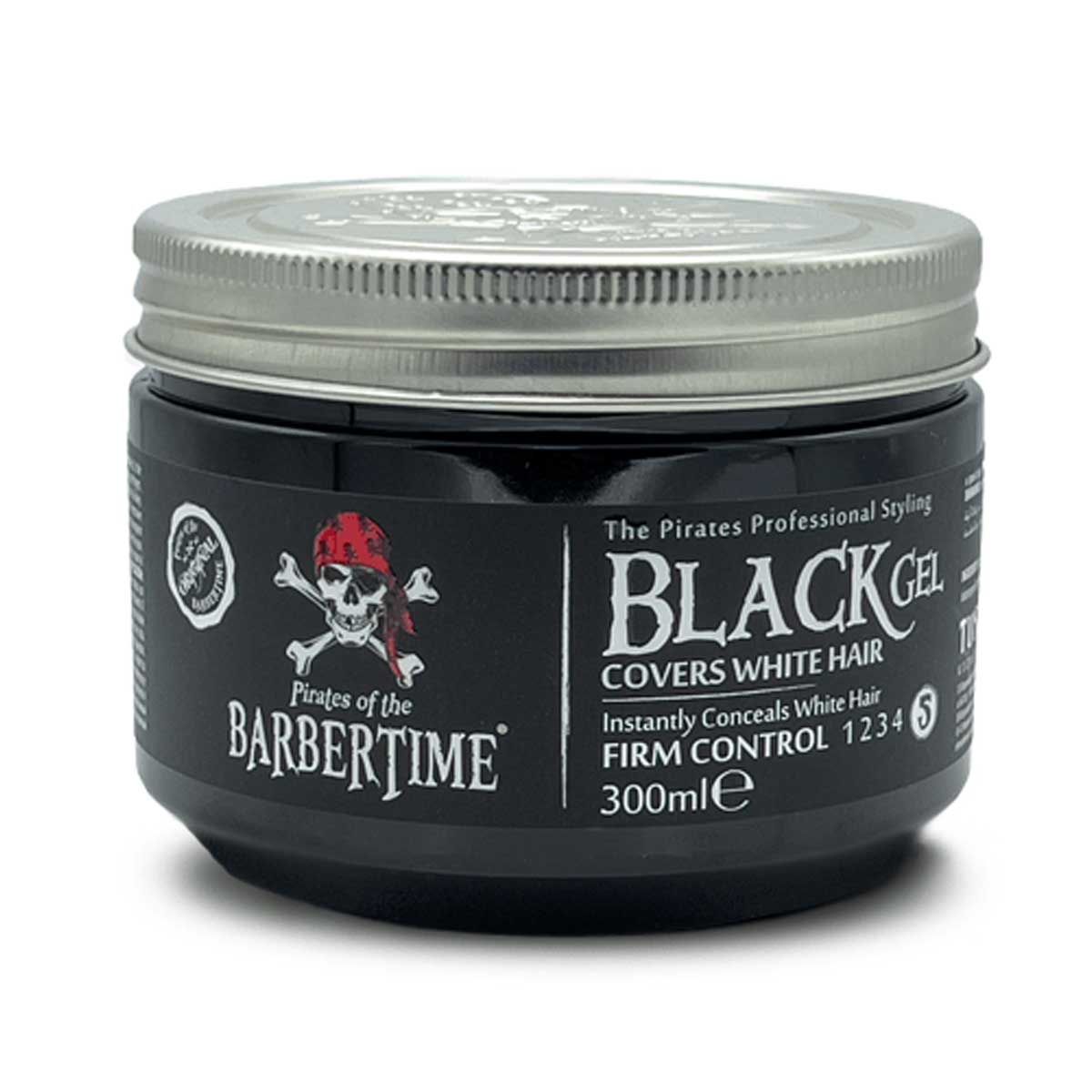 Gel noir Barbertime 300ml