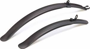 Sunnywheel de 28 pouces Plastic Printing Fender Set Hybrid Black 45 mm