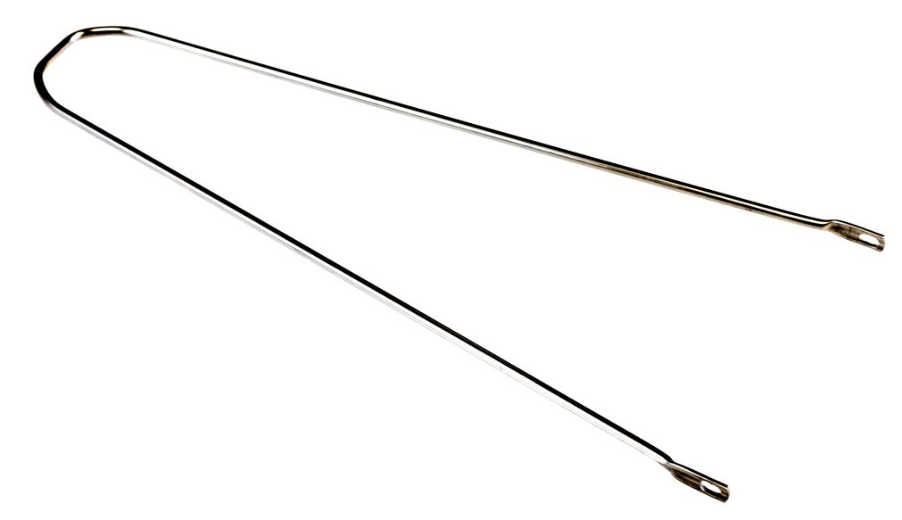 Gazelle tige de garde-boue b45t 28 340mm argent