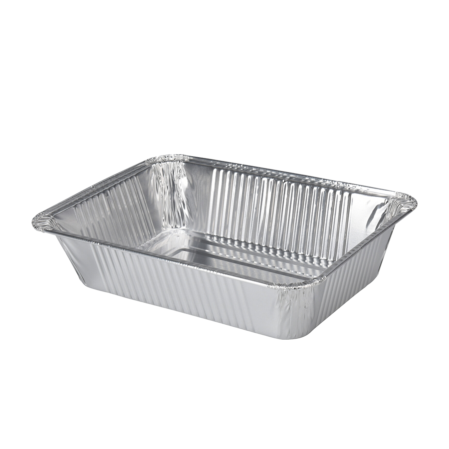Barquettes de préparation BBQ en aluminium 5 pièces