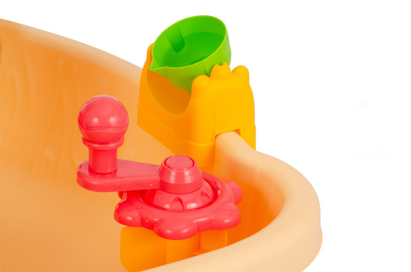 Jouets de plage table de sable et d'eau avec accessoires 29 pièces