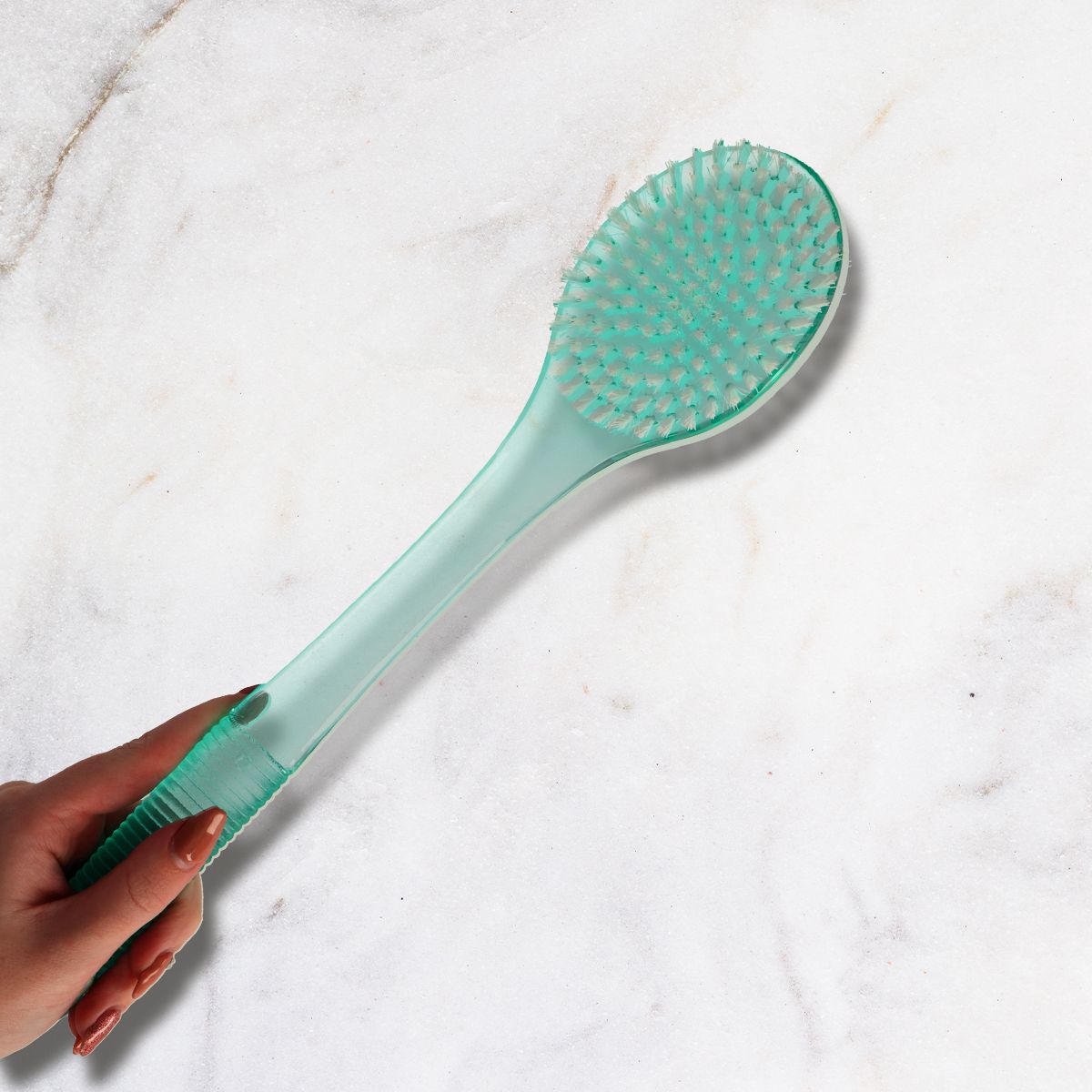 Brosse de bain Bath Fun givrée 3 couleurs assorties