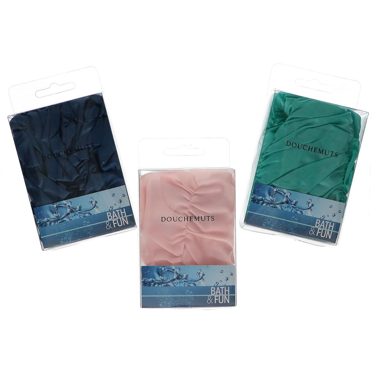 Bonnet de douche Bath Fun Luxury assorti