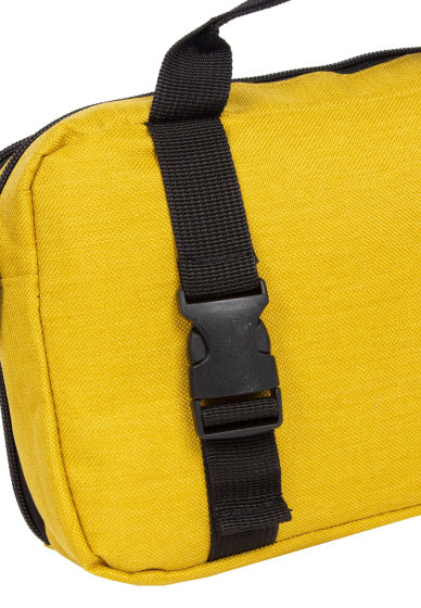 Sacoche de guidon Bike drops avec bandoulière nylon 3l jaune