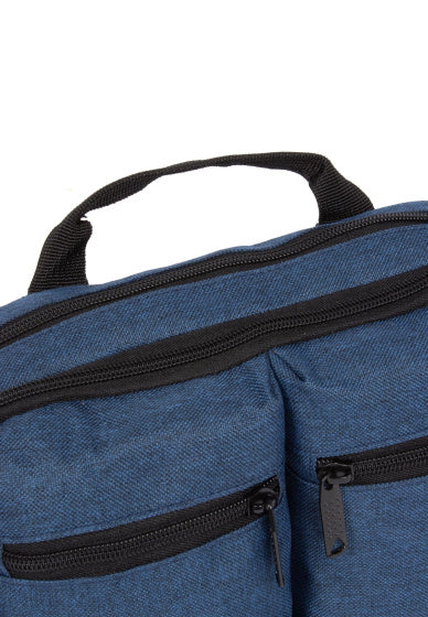 Bike drops sac de guidon avec bandoulière nylon 3l marine