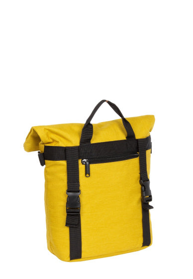 Sacoche de guidon Bike drops avec bandoulière nylon 6l jaune
