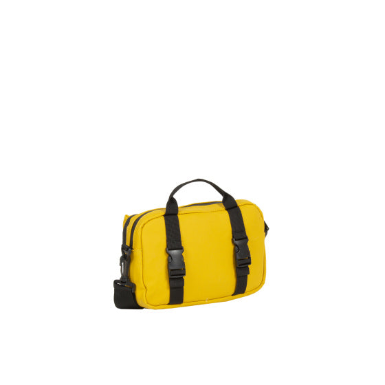 Sacoche de guidon Bike Splash hydrofuge avec bandoulière 3l jaune